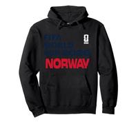 FIFA World CUP26 Norway Block Letters Sudadera con Capucha