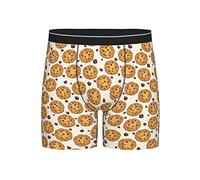 fifbird Calzoncillos tipo bóxer para hombre, diseño de galleta realista, Cookie Realistic Foo, XXL