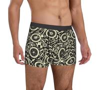 fifbird Calzoncillos tipo bóxer para hombre, transpirables, con cintura flexible, con cinturón elástico, Multicolor, XL