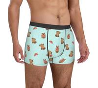 fifbird Calzoncillos tipo bóxer para hombre, transpirables, con cintura flexible, con cinturón elástico, Multicolor, S