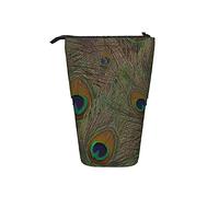 fifbird Estuche telescópico para lápices, estuche organizador para lápices, diseño de la gran pared del pavo real, multicolor, Talla única, Estuche telescópico