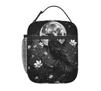 fifbird Magical Axolotl - Lonchera de arcoíris para mujeres y hombres, lonchera aislada, bolsa de almuerzo reutilizable para oficina, trabajo, picnic, viajes