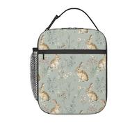 fifbird Magical Axolotl - Lonchera de arcoíris para mujeres y hombres, lonchera aislada, bolsa de almuerzo reutilizable para oficina, trabajo, picnic, viajes