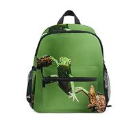 fifbird Mochila ligera de 30,5 cm, diseño de animales de granja, cerdo, flores, mochila escolar y soporte para botellas, para preescolar, guardería, mochila ligera, Multicolor-954, Talla única
