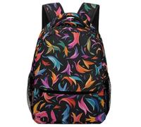 fifbird Mochila unisex aprobada por los padres con arquitectura de paisaje urbano, diseño del Reino Unido con sistema de comodidad infantil, Color-1, Talla única
