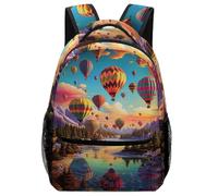 fifbird Mochila unisex aprobada por los padres con arquitectura de paisaje urbano, diseño del Reino Unido con sistema de comodidad infantil, Color-6, Talla única