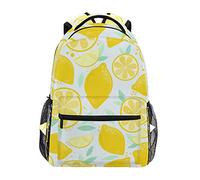 fifbird Mochila unisex con calaveras blancas, para libros, viajes, senderismo, camping, mochila escolar, Color-multi7, Talla única
