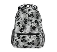 fifbird Mochila unisex con calaveras mágicas de gran capacidad para estudiantes, mochila escolar para adultos y adolescentes, Color-skulls 211, Talla única