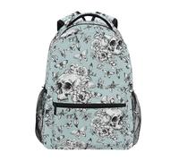 fifbird Mochila unisex con calaveras mágicas de gran capacidad para estudiantes, mochila escolar para adultos y adolescentes, Color-skulls 191, Talla única