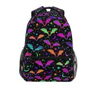 fifbird Mochila unisex con calaveras mágicas de gran capacidad para estudiantes, mochila escolar para adultos y adolescentes, Color-skulls 408, Talla única