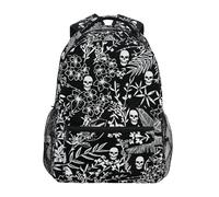 fifbird Mochila unisex con calaveras mágicas de gran capacidad para estudiantes, mochila escolar para adultos y adolescentes, Color-skulls 174, Talla única