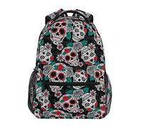 fifbird Mochila unisex con calaveras mágicas de gran capacidad para estudiantes, mochila escolar para adultos y adolescentes, Color-skulls 083, Talla única