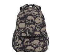 fifbird Mochila unisex con calaveras mágicas de gran capacidad para estudiantes, mochila escolar para adultos y adolescentes, Color-skulls 021, Talla única
