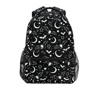 fifbird Mochila unisex con calaveras mágicas de gran capacidad para estudiantes, mochila escolar para adultos y adolescentes, Color-skulls 411, Talla única