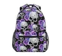 fifbird Mochila unisex con calaveras mágicas de gran capacidad para estudiantes, mochila escolar para adultos y adolescentes, Color-skulls 156, Talla única