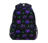 fifbird Mochila unisex con calaveras mágicas de gran capacidad para estudiantes, mochila escolar para adultos y adolescentes, Color-skulls 419, Talla única