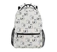 fifbird Mochila unisex con diseño de dinosaurio de gran capacidad para estudiantes, mochila para adultos y adolescentes, Color-cat 140, Talla única