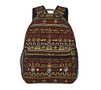 fifbird Mochila unisex con diseño de tribu africana para laptop, tablet, viaje, picnic, bolsa para laptop, bolsa africana, mochila escolar, Color africano 04, Talla única