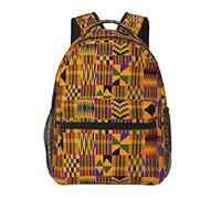 fifbird Mochila unisex con diseño de tribu africana para laptop, tablet, viaje, picnic, bolsa para laptop, bolsa africana, mochila escolar, Color africano 01, Talla única
