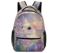 fifbird Mochila unisex para estudio, diseño de gato hermoso animal - Soporte para cuaderno y estuche para lápices, mochila escolar, color, Talla única