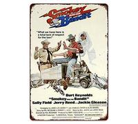 fifbird Póster de metal Smokey Bandit Burt Reynolds de 8 x 12 pulgadas