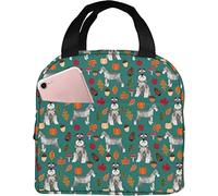 fifbird Schnauzer - Bolsa de almuerzo aislada para perros y perros, a prueba de fugas, para adultos, loncheras, trabajo, viajes