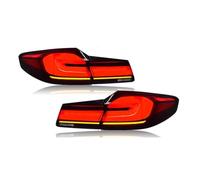 FIFHSKFH Luces traseras Para 530 540 para M5 F90 2017-2022 lámparas traseras DRL Plug And Play dirección intermitente 2 unids/set accesorios de coche G38 G30 luces LED Luces de matrícula
