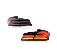 FIFHSKFH Luces traseras Para serie 5 F10 F18 2011-2017 DRL niebla señal de freno inverso Plug And Play conjunto luz trasera coche 2 uds luces traseras LED Luces de matrícula