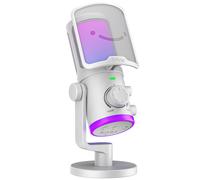 Fifine am6 condenser rgb usb microphone with chat and gaming volume pr
