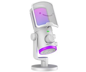 Fifine am6 condenser rgb usb microphone with chat and gaming volume pr