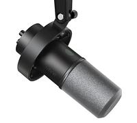 FIFINE Micrófono de grabación XLR/USB, micrófono cardioide dinámico para podcast de estudio, voz vocal, música, juegos, con conector de auriculares de 3.5 mm, botón de silencio, micrófono de metal