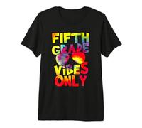 Fifth Grade Vibes Back To School Teacher Student Tie Dye Camiseta Premium