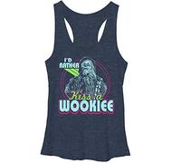 Fifth Sun Kiss A Wookiee Camisa, Color Azul Marino, S para Mujer