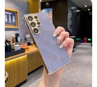 FIFTHAVE Funda con purpurina para Samsung Galaxy S23 Plus, funda de silicona brillante para Samsung Galaxy S23 Plus, de lujo, TPU, resistente a los golpes, resistente a los arañazos, color lila