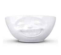TV Tazas Bol Pequeño Blanco Sonriente 0,35L