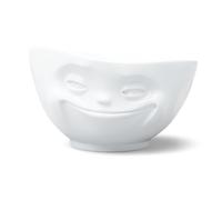 Fifty Eight T02.21.01 Grinsend Bowl grinning - Cuenco de porcelana (1000 ml)