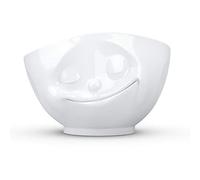 Fifty Eight - Taza de café con diseño de Cara Feliz, Color Blanco