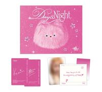 FIFTY FIFTY - FIFTY FIFTY - [Day & Night] (Day / EVER Ver.) Album Case + Music Card + Photocard + Handwritten Message + Ever Music User Guide + 3 Extra Photocards