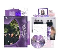 FIFTY FIFTY - FIFTY FIFTY - [Day & Night] (Standard - Night Ver.) Postcard + Photobook + CD-R + Goodie + Lyrics Paper + Bookmark + Star-Shaped Paper Ring + Sticker + Folded Poster + 3 Extra Photocards