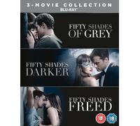 Fifty Shades Freed 3-Movie Boxset (Blu-ray) Victor Rasuk Rita Ora Dakota Johnson