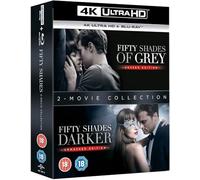 Fifty Shades of Grey Double Feature 2-Movie Collection (Fifty Shades of Grey + Fifty Shades Darker) [4K UHD Blu-Ray]