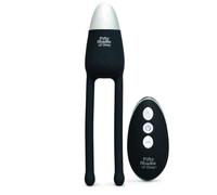 Fifty Shades Collection Relentless Vibrations Remote Control Couples Vibe - Black 145 ml