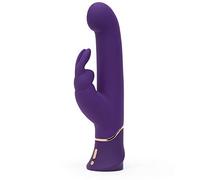 Fifty Shades of Grey Greedy Girl Vibrador con Movimiento Estimulador punto G y Rabbit Púrpura 200 g