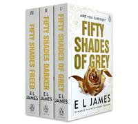 Fifty Shades Series 3 Books Collection Set By E L James (Fifty Shades of Grey, Fifty Shades Darker & Fifty Shades Freed)