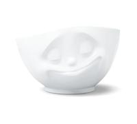 FIFTYEIGHT PRODUCTS / Tazas/Cuenco Glücklich (porcelana, 1000 ml), color blanco