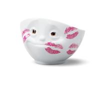 FIFTYEIGHT PRODUCTS / Tazón Movie Edition "Gekisst" (porcelana, 500 ml, blanco con rojo, fabricado en Alemania)