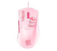 FiftySixty RAM PC Gaming Mouse - Ultra ligero en rosa