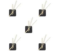 FIGGRITID 5X Reloj de Pared Grande Silencioso Reloj de Mecanismo DIY Reloj de Cuarzo de Mecanismo Piezas de Movimiento Repuesto de Reparacion de Piezas de Reloj Juego de Herramientas