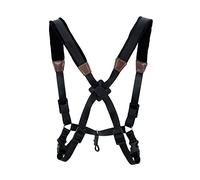 FIGGRITID Correa de SaxofóN, Correa de Universal de Doble Hombro para SaxofóN, Correa de ArnéS Acolchada Ajustable para BaríTono Tenor