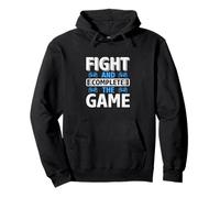 Fight and Complete the Game Funny Gaming Gift for Gamers Sudadera con Capucha